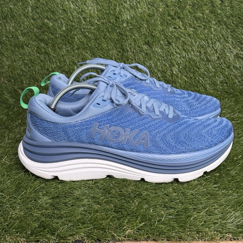 Hoka One One Gaviota 5 Running Shoes Men's Size 11.5 Blue Sneakers 1127929